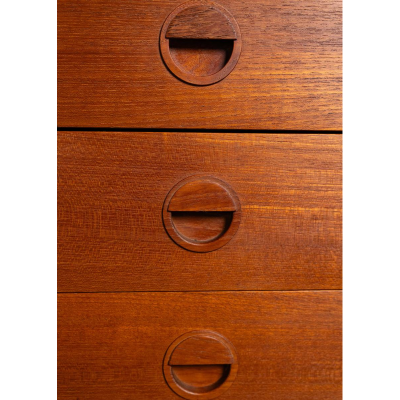 Rud Thygesen & Johnny Sørensen for HG Furniture, teak chest of drawers, Denmark, 1960 Rud Thygesen & Johnny Sørensen for HG Furniture, teak chest of drawers, Denmark, 1960
