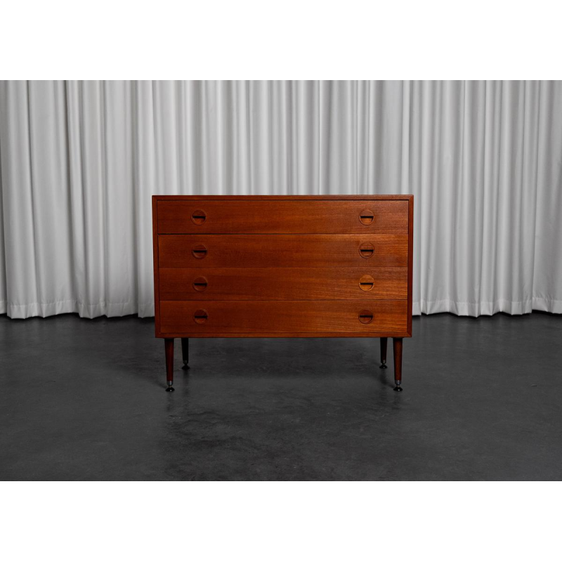 Rud Thygesen & Johnny Sørensen pour HG Furniture, commode en teck, Danemark, 1960 Rud Thygesen & Johnny Sørensen pour HG Furniture, commode en teck, Danemark, 1960