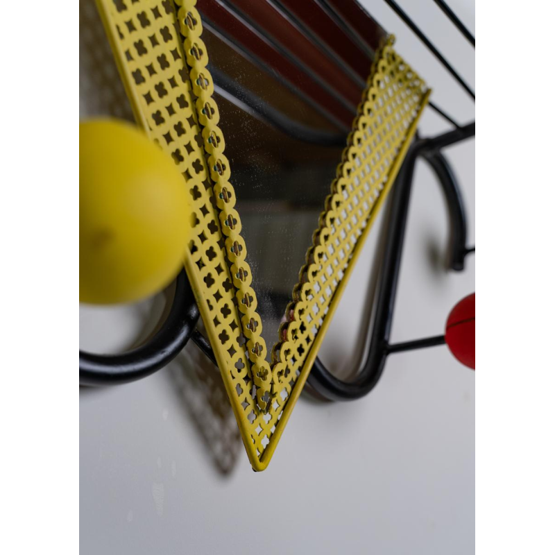 Mathieu Matégot, porte manteau mural, France 1950-1960 Mathieu Matégot, porte manteau mural, France 1950-1960