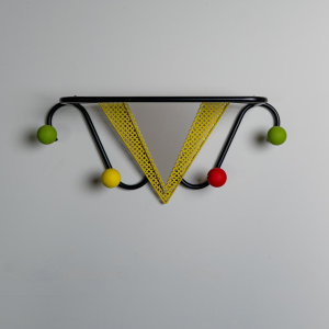 Mathieu Matégot, wall-mounted coat rack, France 1950-1960 Mathieu Matégot, wall-mounted coat rack, France 1950-1960