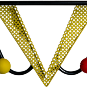 Mathieu Matégot, wandkapstok, Frankrijk 1950-1960 Mathieu Matégot, wandkapstok, Frankrijk 1950-1960