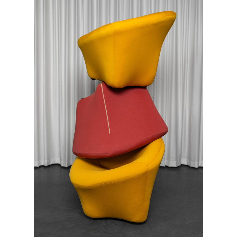 Set de 3 fauteuils "Mushroom" Space Age dans le style de Pierre Paulin