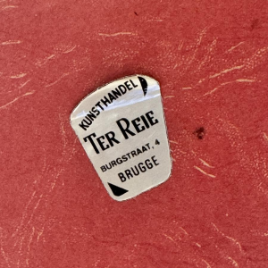 Michèle BEOEDERS «Nu fantastique» 1971 peinture huile sur carton