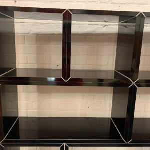 Willy Rizzo modular shelving unit, 20th century