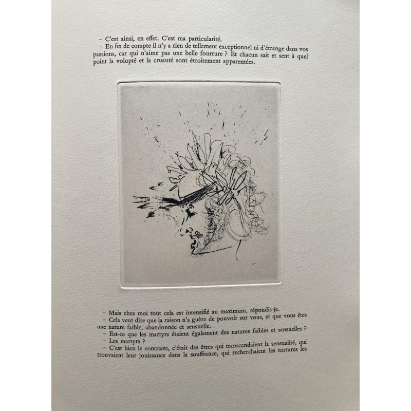 La Vénus aux Fourrures - illustrations de Salvador Dalí