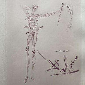 La Vénus aux Fourrures - illustrations de Salvador Dalí