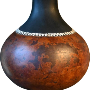 Ancien sitar indien, ébène et os, vers 1910-1930