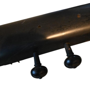 Ancien sitar indien, ébène et os, vers 1910-1930