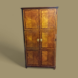 Maison JANSEN, armoire en bois de placage