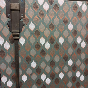 Maison JANSEN, gefineerde houten kledingkast