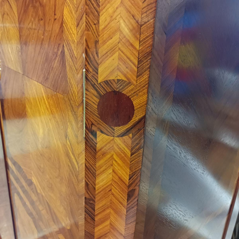 Maison JANSEN, armoire en bois de placage