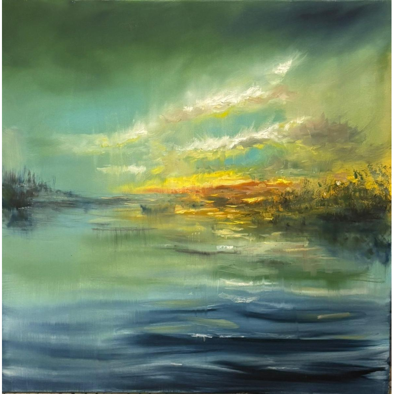 Jonathan De Cesare - Composition 2024 - Huile sur toile