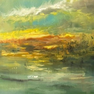 Jonathan De Cesare - Compositie 2024 - Olieverf op doek