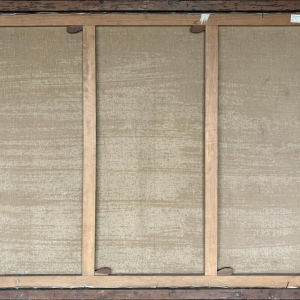 François (Frans) Pycke - Nu féminin allongé avec vue sur la mer - Huile sur toile