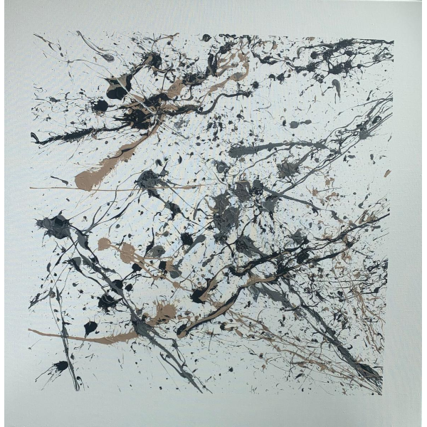 JUDEL - AGP X F1, la toile - Acrylique sur toile - 2025