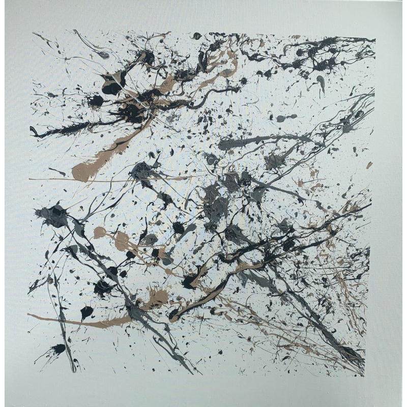 JUDEL - AGP X F1, la toile - Acrylique sur toile - 2025