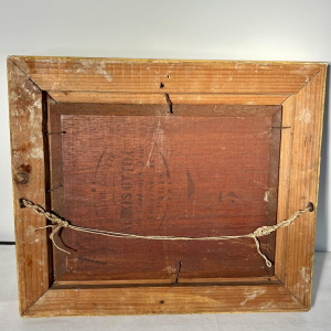 Jules-Ernest Martin CHABLIS, olieverfschilderij op paneel, Franse School, 19e eeuw