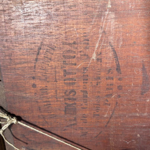 Jules-Ernest Martin CHABLIS, oil painting on panel, French School, 19th century