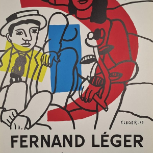 Fernand Léger / Mourlot printing - De twee geliefden - lithografisch poster