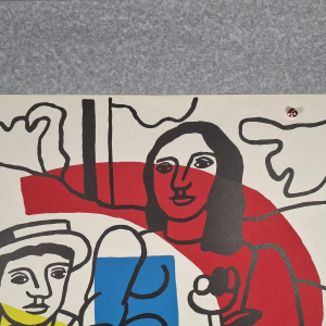 Fernand Léger / Mourlot printing - The Two Lovers - lithographic poster