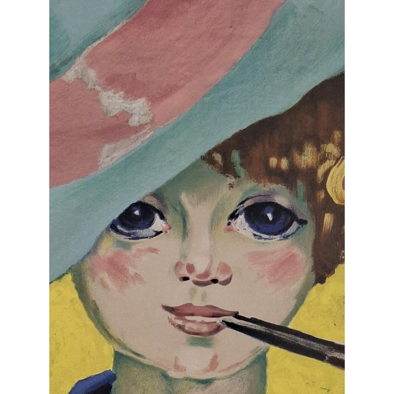 Kees VAN DONGEN / Mourlot impression - Les peintres témoins de leur temps - affiche lithographique