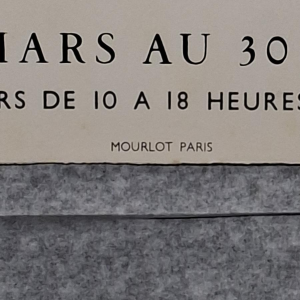 Kees VAN DONGEN / Mourlot impressie - Schilders als getuigen van hun tijd - lithografisch affiche