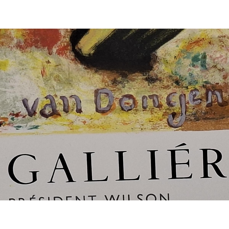 Kees VAN DONGEN / Mourlot impressie - Schilders als getuigen van hun tijd - lithografisch affiche