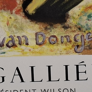 Kees VAN DONGEN / Mourlot impression - Painters as witnesses of their time - lithographic poster