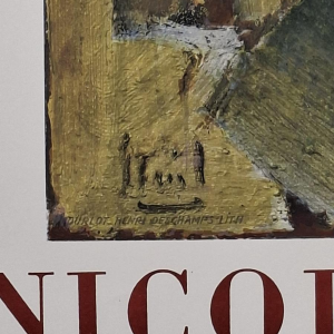 Nicolas DE STAËL / Mourlot print - Galerie Louis Carré 1964, lithografische poster