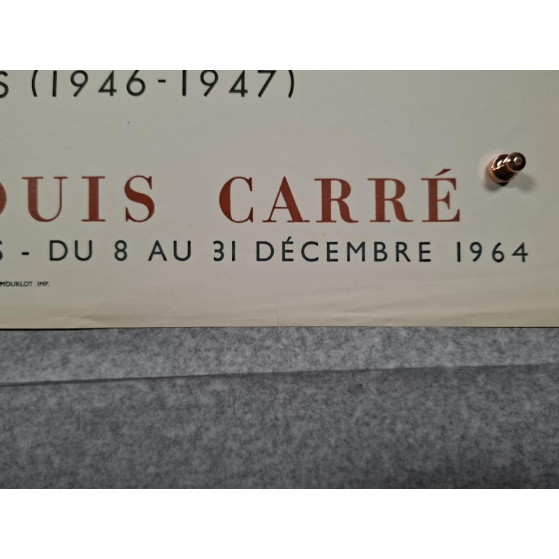 Nicolas DE STAËL / Mourlot print - Galerie Louis Carré 1964, lithografische poster