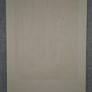 Nicolas DE STAËL / Mourlot print - Galerie Louis Carré 1964, lithografische poster