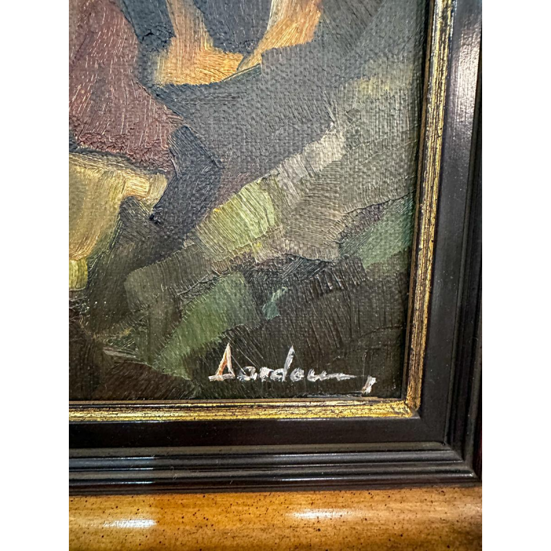 Milo Dardenne, "The Draft Horse", oil on canvas, 20th century