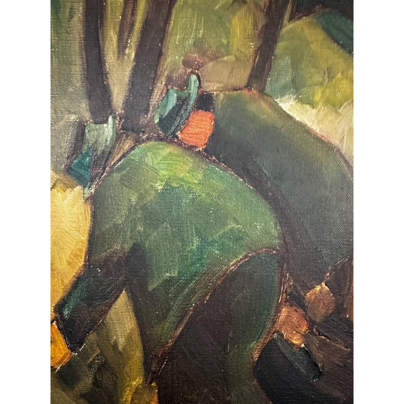 Milo Dardenne, "The Dismemberers", oil on canvas, 20th century