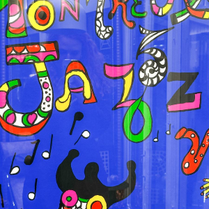Niki de Saint Phalle, offset poster for the Montreux Jazz Festival, 1984