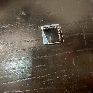 Ligne Roset, leather and wood armchair, 21st century