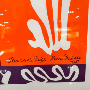 Henri Matisse, offset "Fleurs de Neige", 20e siècle