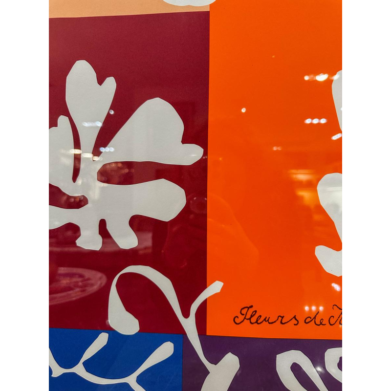 Henri Matisse, offsetdruk "Sneeuwbloemen", 20e eeuw