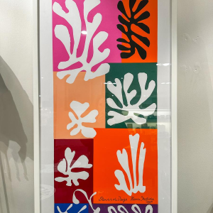 Henri Matisse, offsetdruk "Sneeuwbloemen", 20e eeuw