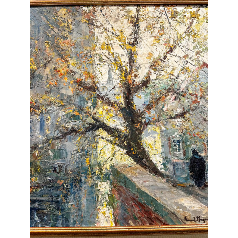 Paul Hagemans, olieverf op doek, impressionistisch schilderij, 20e eeuw
