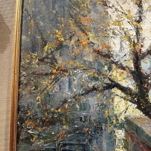 Paul Hagemans, huile sur toile, tableau impressionniste, 20e siècle