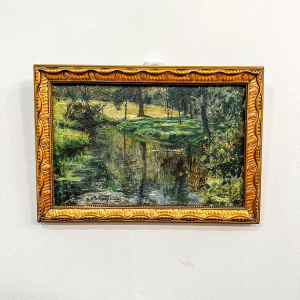 Evariste Carpentier, oil on panel, late 19th/early 20th century