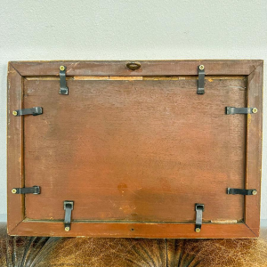 Evariste Carpentier, olieverf op paneel, eind 19e/begin 20e eeuw