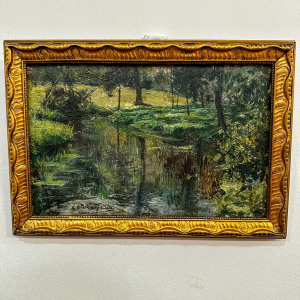 Evariste Carpentier, oil on panel, late 19th/early 20th century