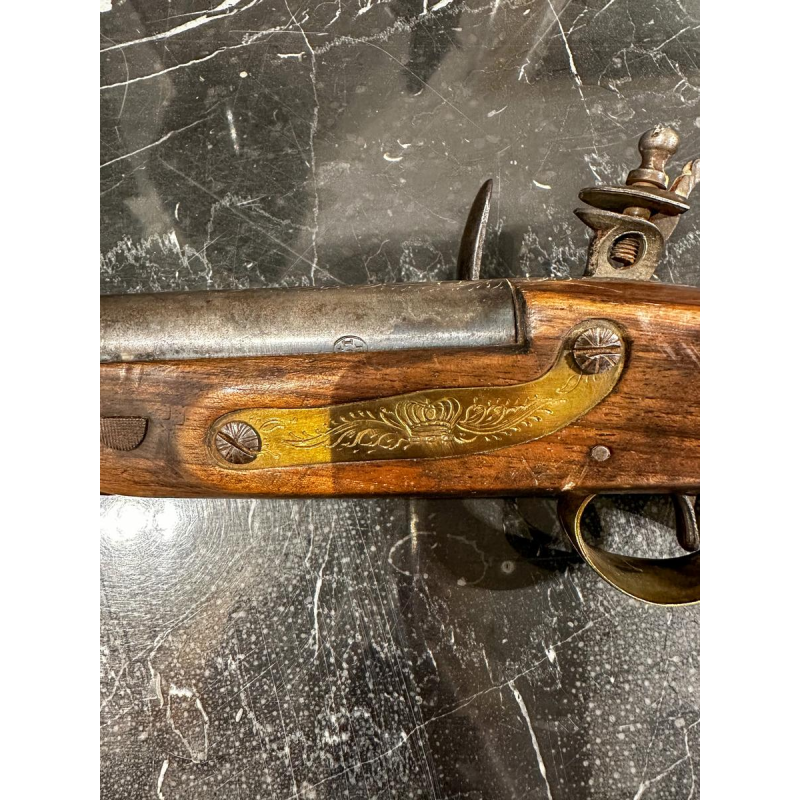 Lefaucheux flintlock pistol, Liège manufacture, mid-19th century