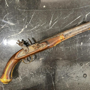 Lefaucheux flintlock pistol, Liège manufacture, mid-19th century