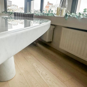 Angelo Mangiarotti, Eros table in white Carrara marble, 1970s