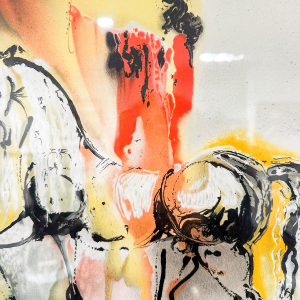 Salvador Dali, "Le Chevalier Chrétien", lithographie signée et numérotée, 1971