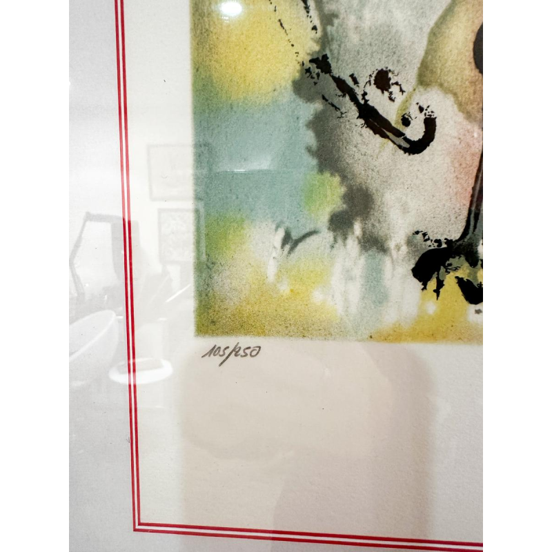 Salvador Dali, "Le Chevalier Chrétien", lithographie signée et numérotée, 1971