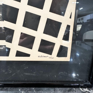 Jo Delahaut "Abstraction géométrique" lithographie signée et numérotée, 20e siècle