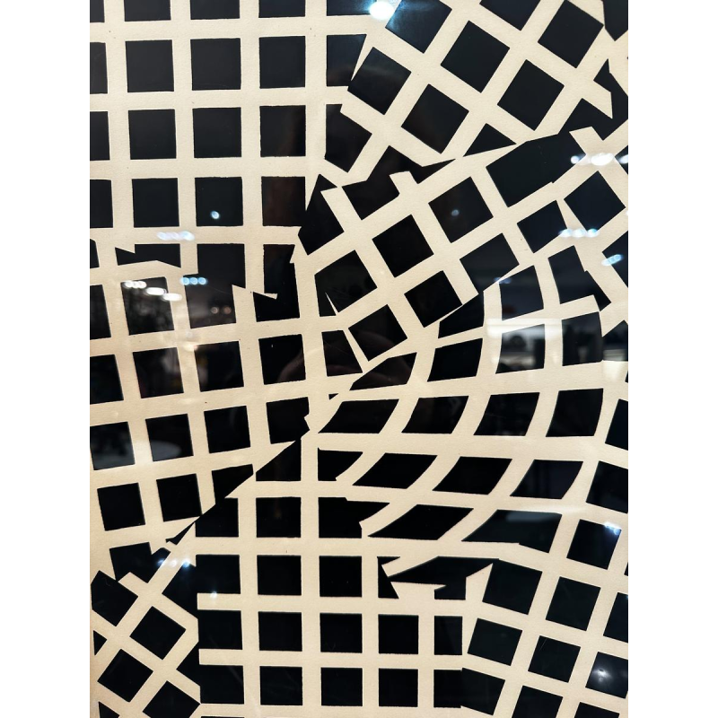 Jo Delahaut "Abstraction géométrique" lithographie signée et numérotée, 20e siècle